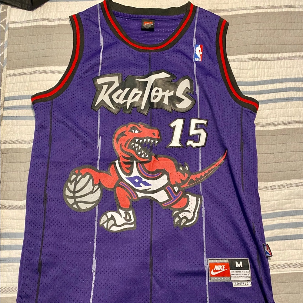 Men’s Nike M Vince Carter Toronto Raptors Jersey